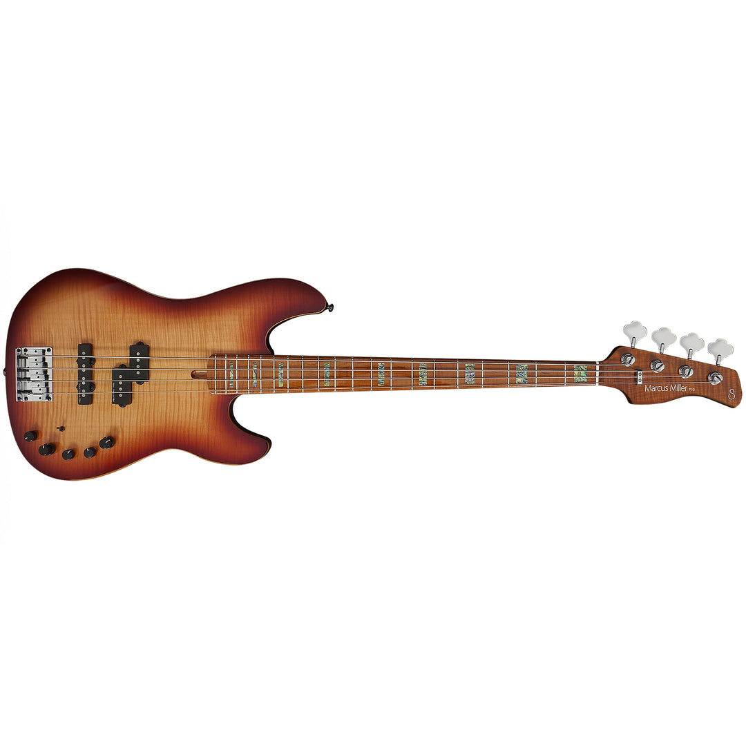 Sire Marcus Miller P10 Alder 4-String 2nd Gen Electric Bass Guitar - Tobacco Sunburst