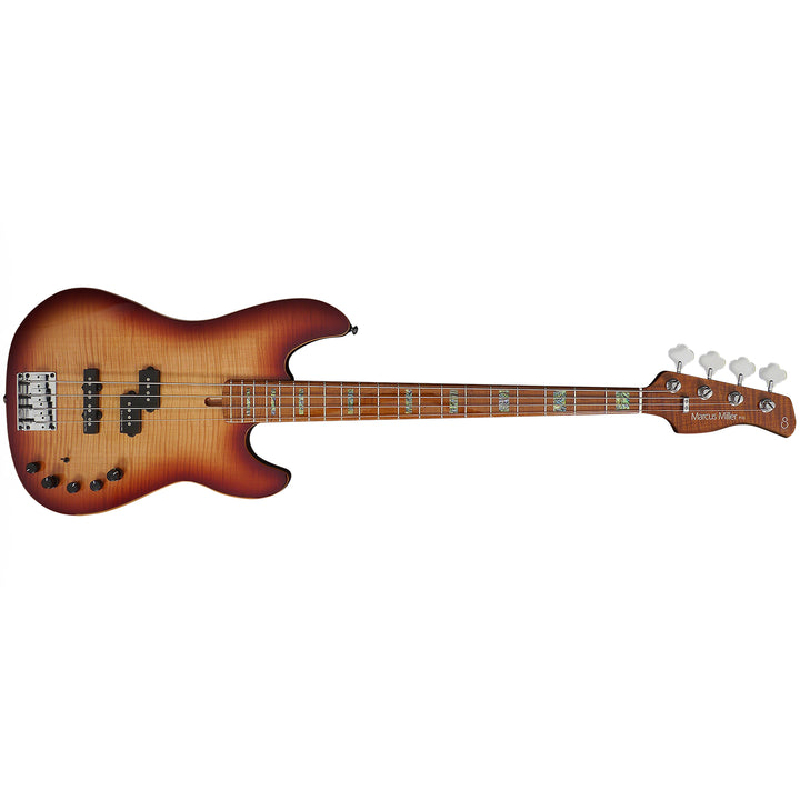 Sire Marcus Miller P10 Alder 4-String 2nd Gen Electric Bass Guitar - Tobacco Sunburst