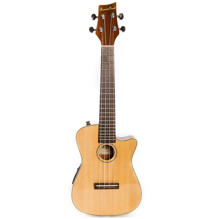 Beaver Creek BCUKE-CE-IOV - Rock Zebra Ukulele w/ Pickup