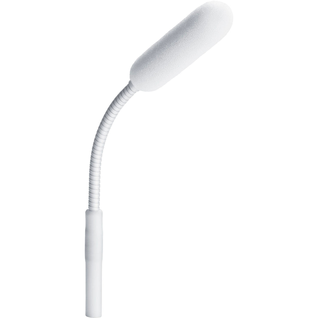 DPA Microphones 4098 CORE Supercardioid Microphone w/ 6” Boom, Full Gooseneck and Microdot Connector - White