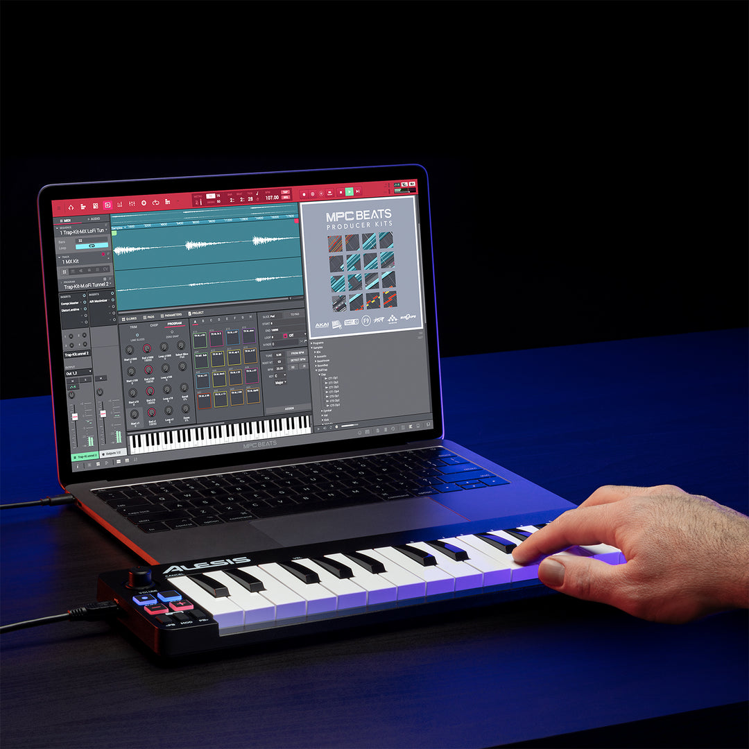 Alesis Qmini Compact 32-Key USB-MIDI Keyboard Controller