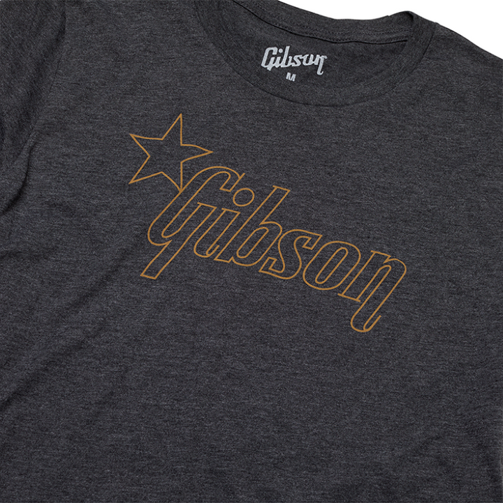 Gibson Star Logo T-Shirt Black - XXL