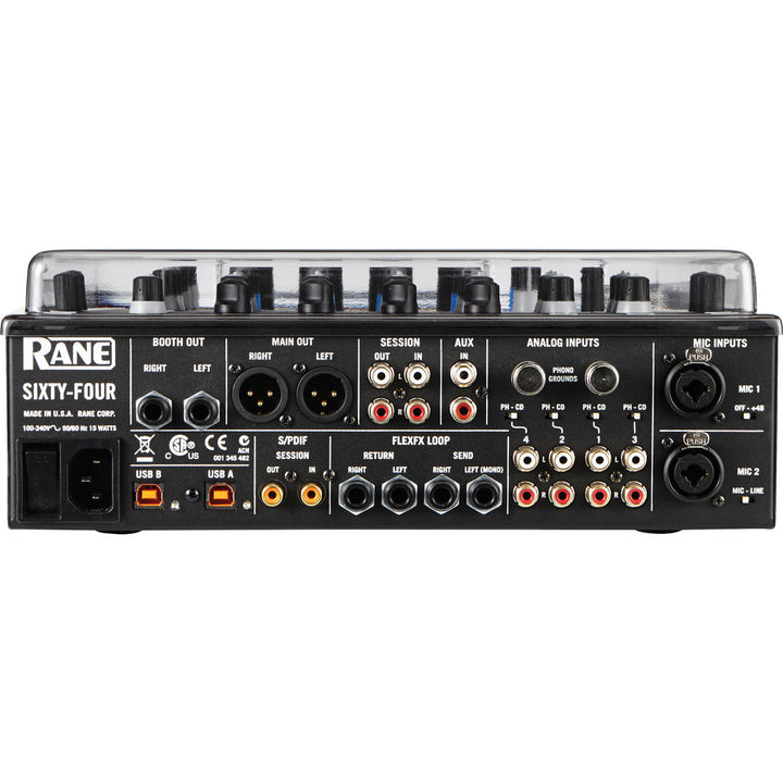 Decksaver Dust Cover for Rane Sixty-Four DJ Mixer
