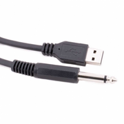 CAD Audio U10-A 1/4" to USB-A Instrument Cable - 9.8' (3m)