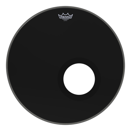 Remo Asia EN-1020-ES - Bass, 20'' Diameter, with hole Encore™, Ambassador, Ebony
