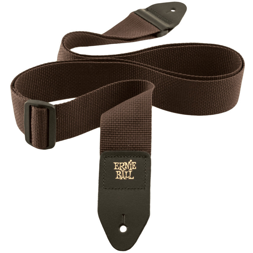 Ernie Ball Polypro 2” Guitar Strap - Brown