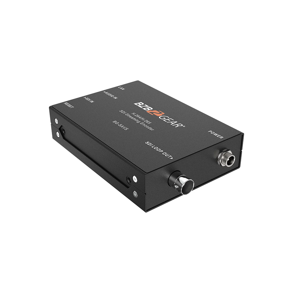 BZBGEAR - 1080P H.264/265 SDI Video and Audio Streaming Encoder