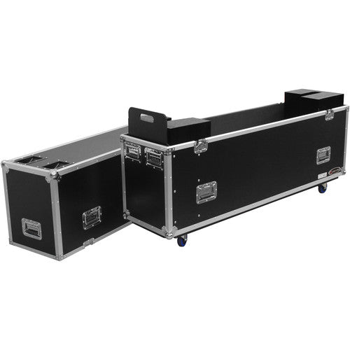 Odyssey Flight Zone 60-65'' Flat-Screen Monitor Case with Wheels
