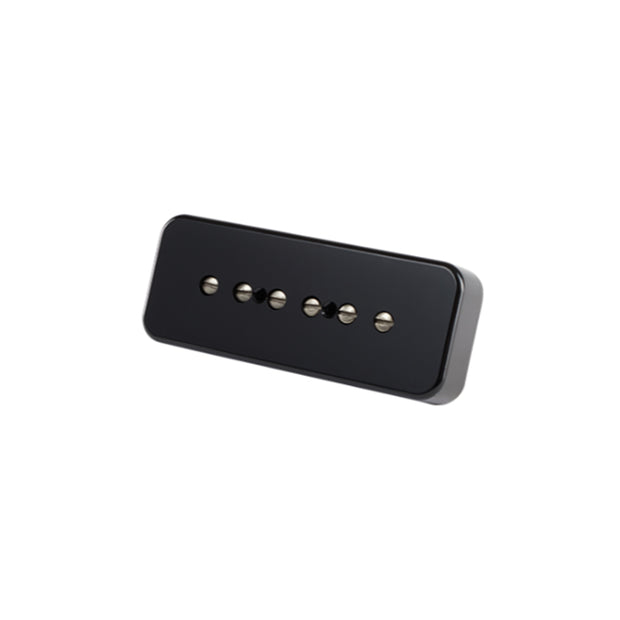 Gibson P-90 Soapbar Pickup (Black cover, 2-conductor, Potted, Alnico V, 8k ohms)