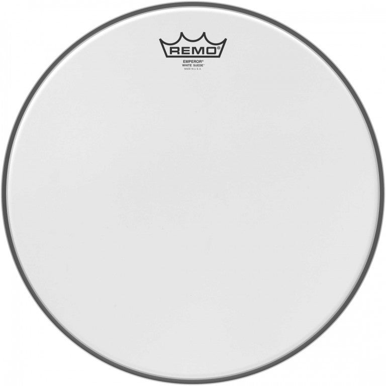 Remo BE-0818-WS - Batter, Emperor®, 18'' Diameter White Suede™