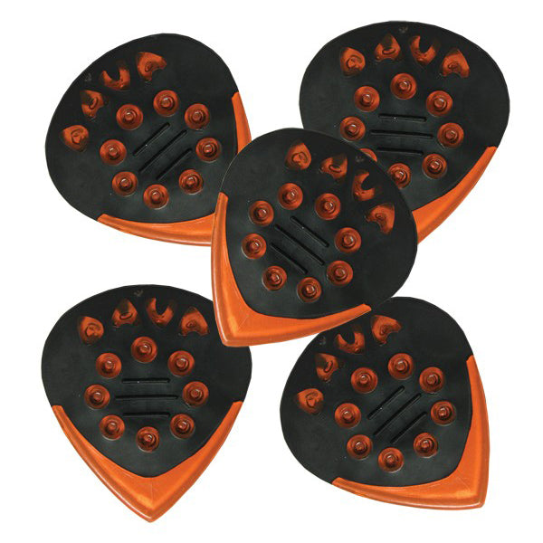 Dava D9224 Poly Gel Jazz Grip Picks - 6 Pack