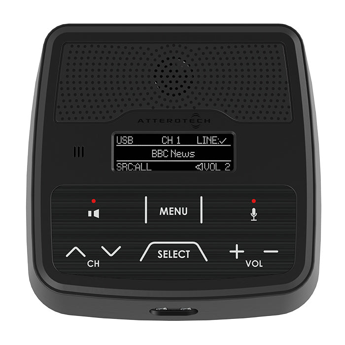 Attero Tech by QSC unDNEMO Dante Network Audio Monitor