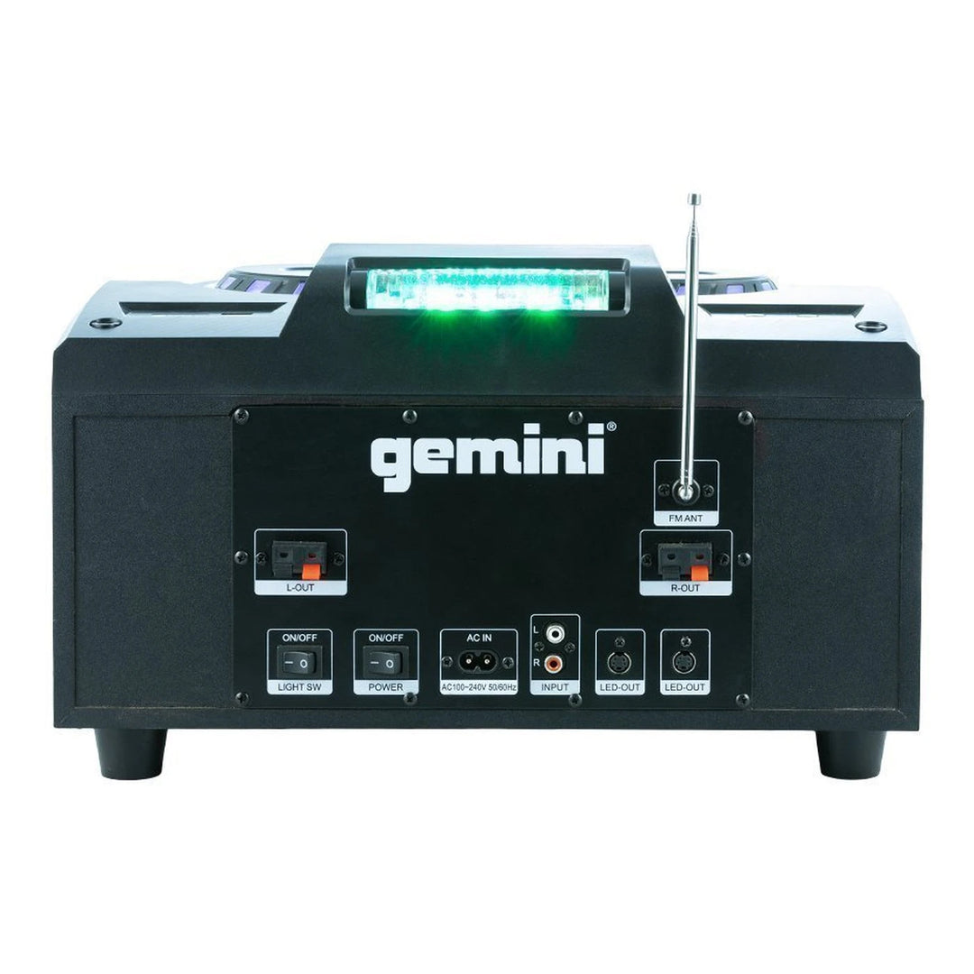 Gemini GSYS-4000 Bluetooth Home Party System with Dual 12'' Woofers and Dual 4'' Drivers