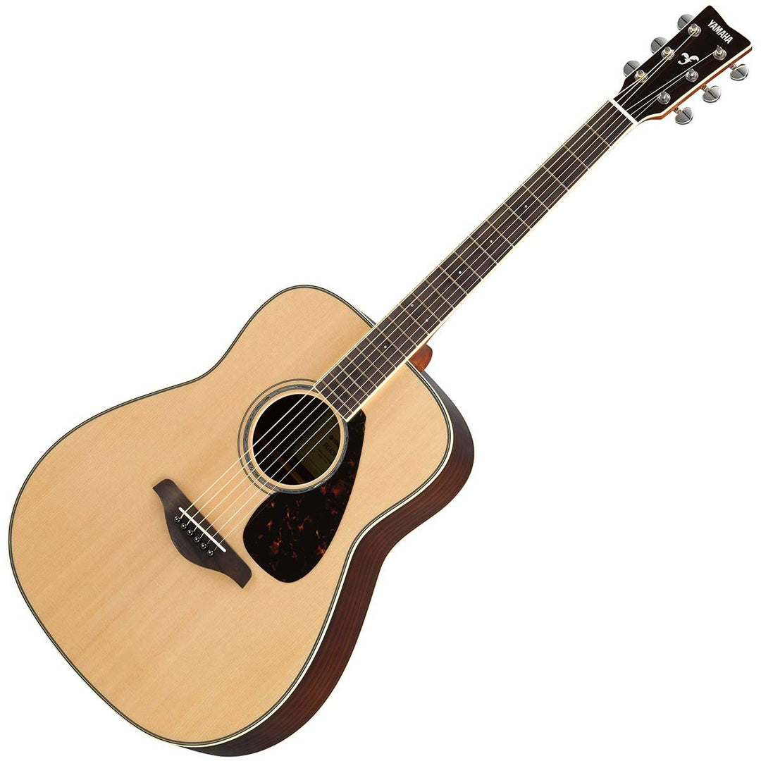 Yamaha FG830 Acoustic Guitar, Natural