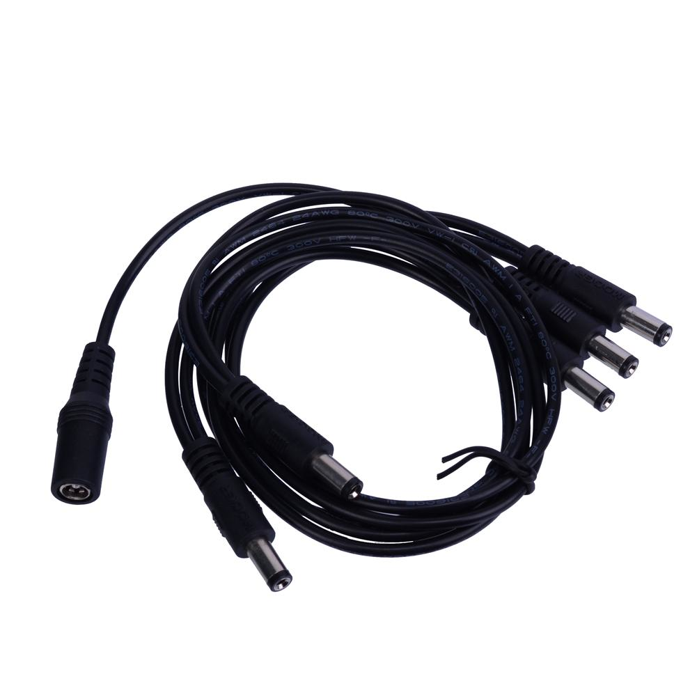 Mooer PDC-5S 5-Plug Straight Head Multi DC Power Cable