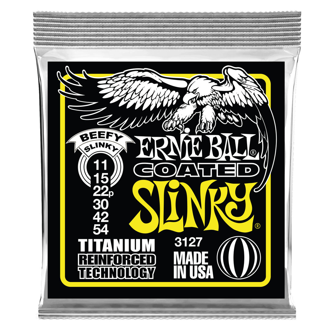 Ernie Ball 3127EB COATED SLINKY BEEFY 11-54