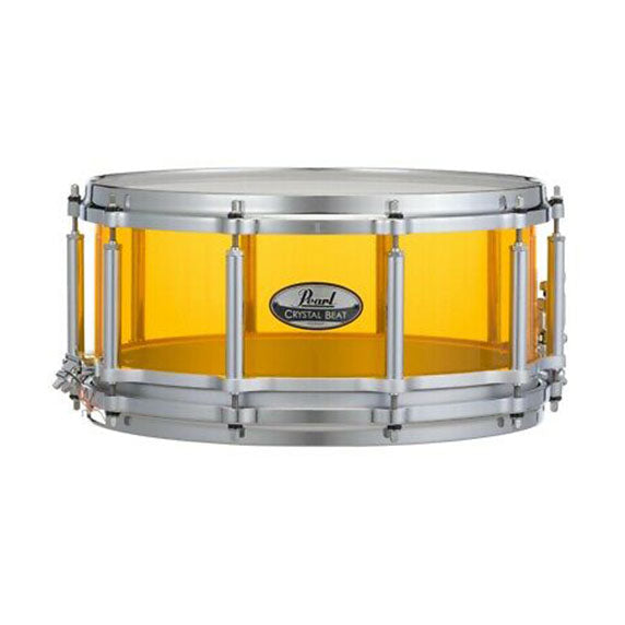 Pearl Crystal Beat Series 14 x 5" Snare Shell Only #732 Tangerine Glass