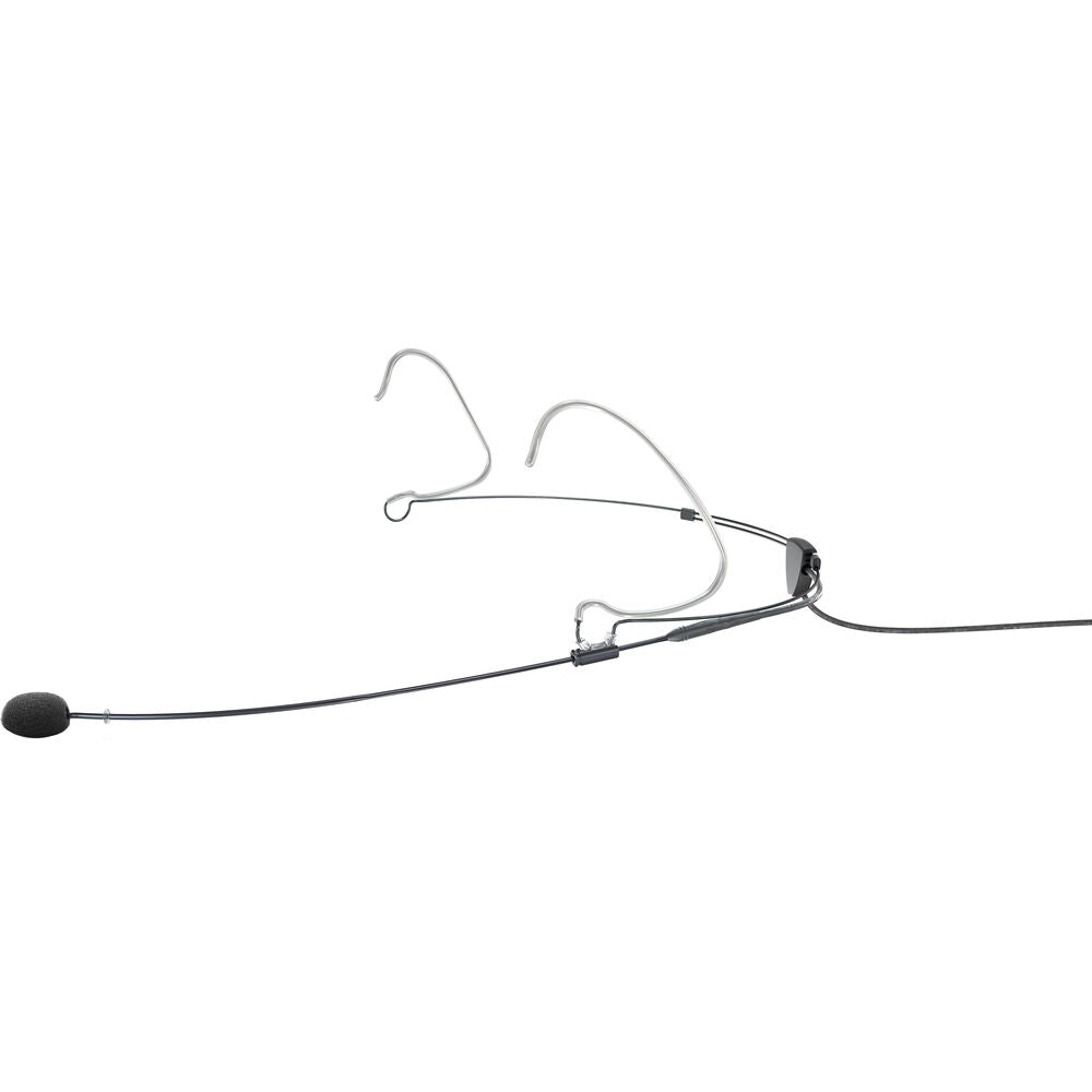 DPA Microphones 4488 CORE Cardioid Headset Microphone w/ 3-Pin LEMO Adapter for Lectrosonics / Sennheiser - Black