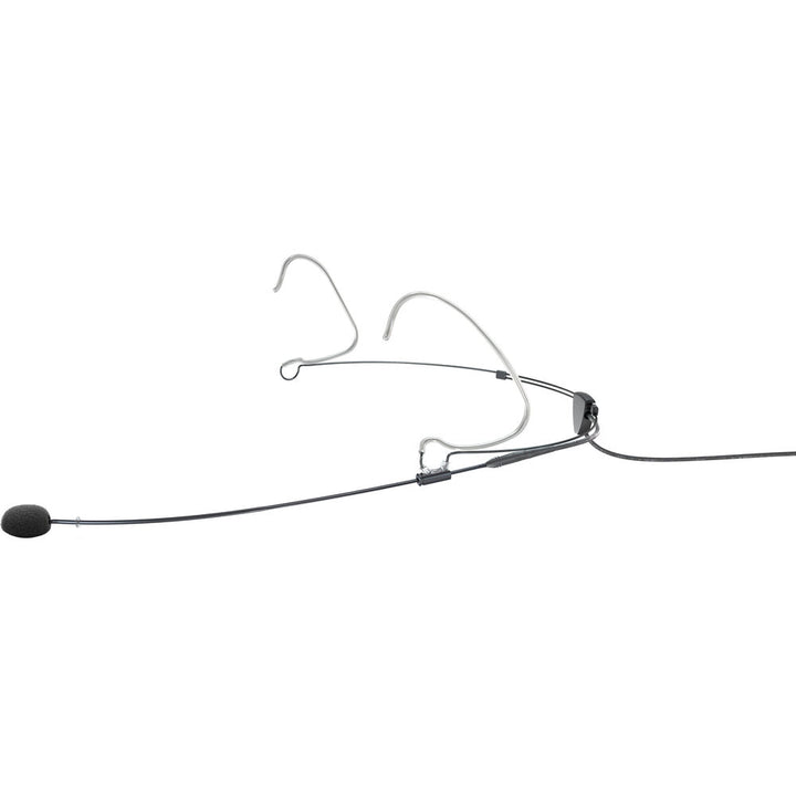 DPA Microphones 4488 CORE Cardioid Headset Microphone w/ 3-Pin LEMO Adapter for Lectrosonics / Sennheiser - Black