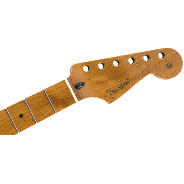 Fender Roasted Maple Stratocaster Neck, 21 Narrow Tall Frets, 9.5'', Maple, C Shape - Natural