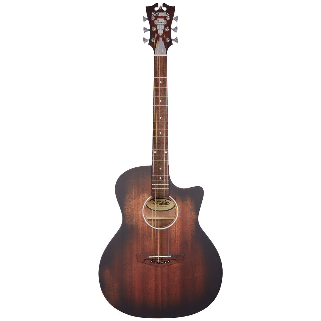 D’Angelico Premier Gramercy LS Acoustic Guitar - Aged Mahogany