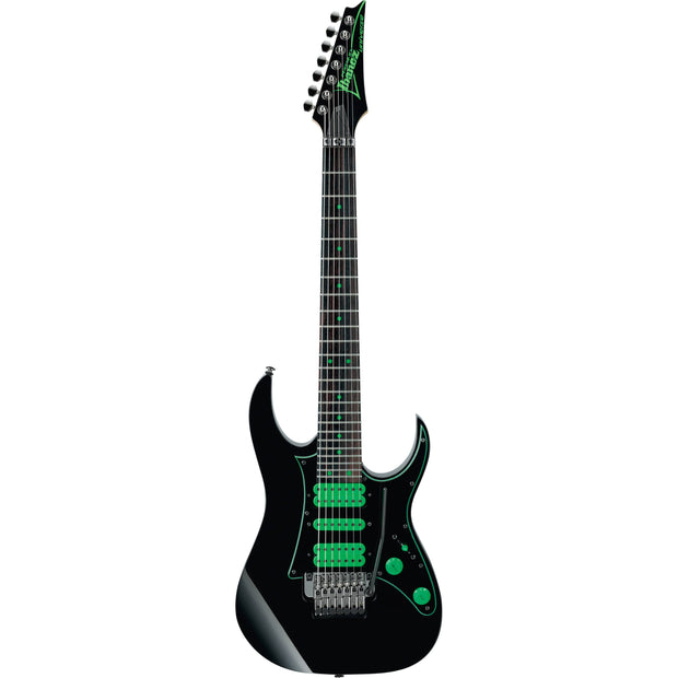Ibanez UV70PBK Steve Vai Signature 7-String Electric Guitar w/Bag - Black
