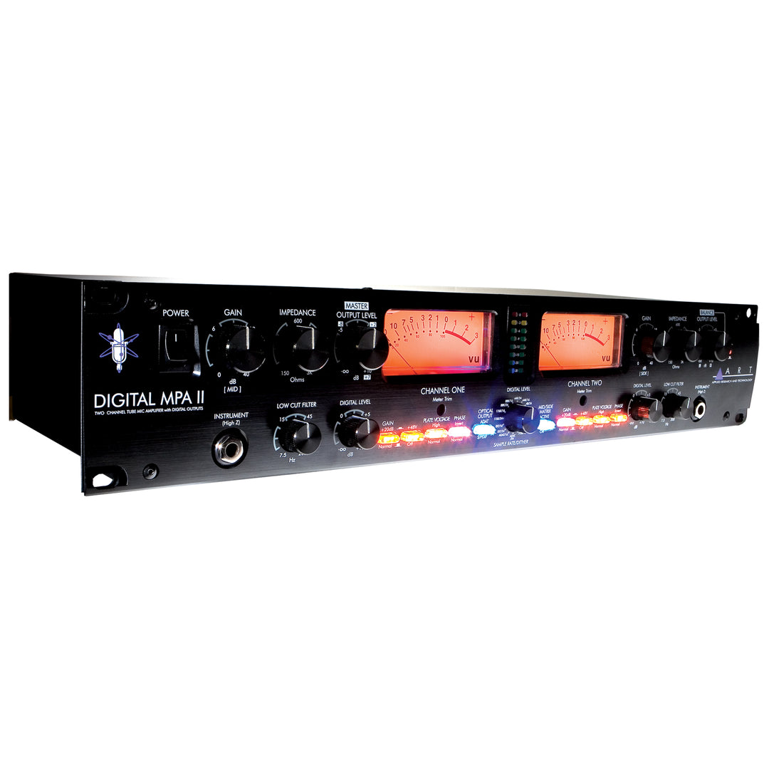 ART Digital MPA-II 2-Channel Microphone Preamp with A/D Conversion
