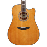 D'Angelico Premier Bowery Acoustic Guitar - Vintage Natural