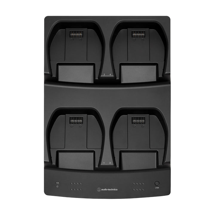 Audio-Technica ESW-CHG5AD ESW 4-Bay Charging Station Bundle
