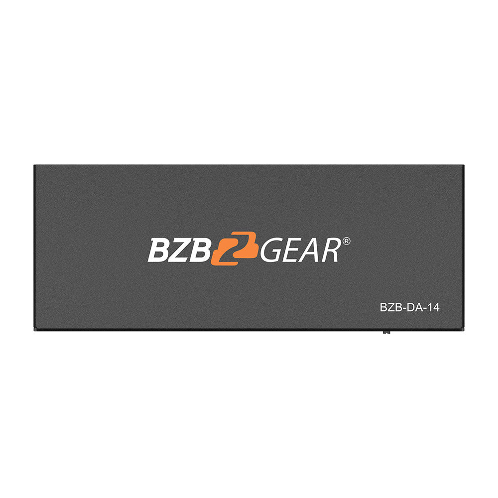 BZBGEAR - 4-Port 4K 60Hz HDMI Splitter Support HDMI 2.0b, HDCP 2.2, HDR & 3D