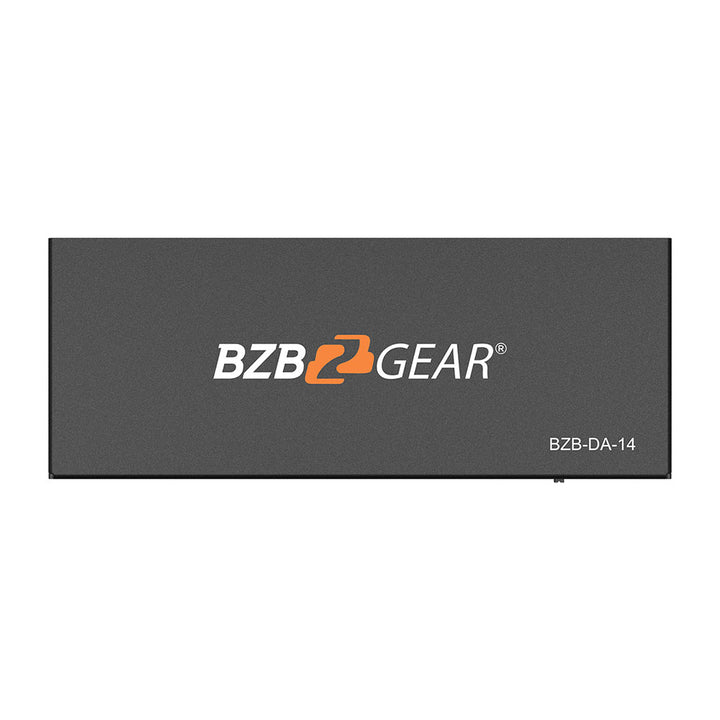 BZBGEAR - 4-Port 4K 60Hz HDMI Splitter Support HDMI 2.0b, HDCP 2.2, HDR & 3D