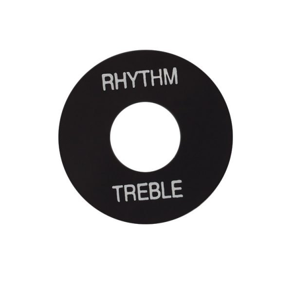 Gibson Rhythm/Treble Toggle Switch Washer - black