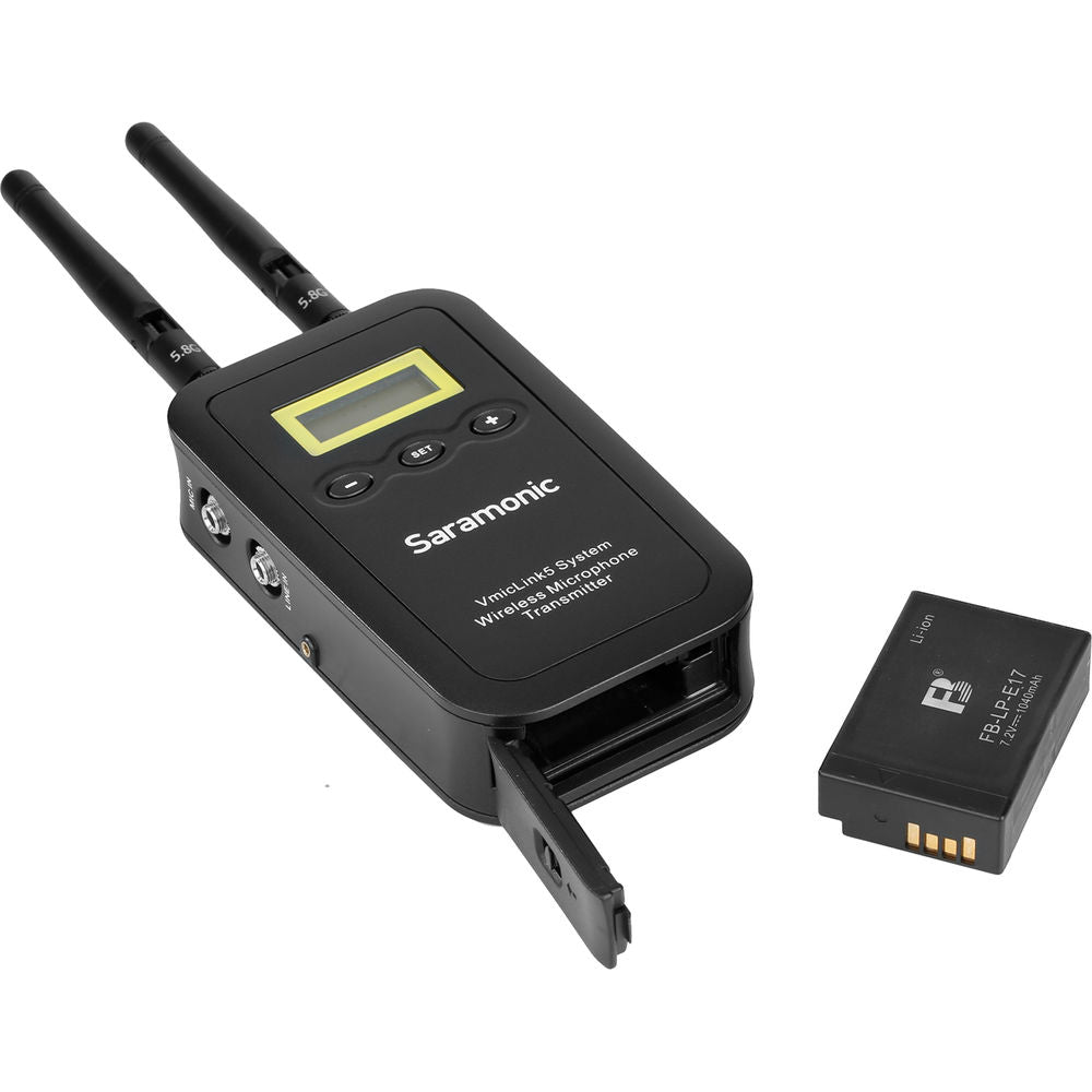 Saramonic VmicLink5 RX+TX+TX+TX Camera-Mount Digital Wireless Microphone System (5.8 GHz)