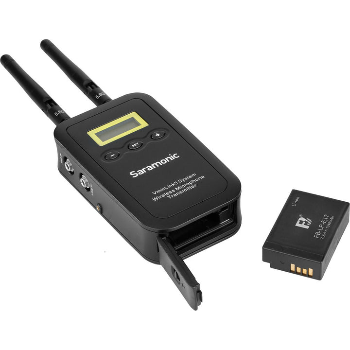Saramonic VmicLink5 RX+TX+TX+TX Camera-Mount Digital Wireless Microphone System (5.8 GHz)