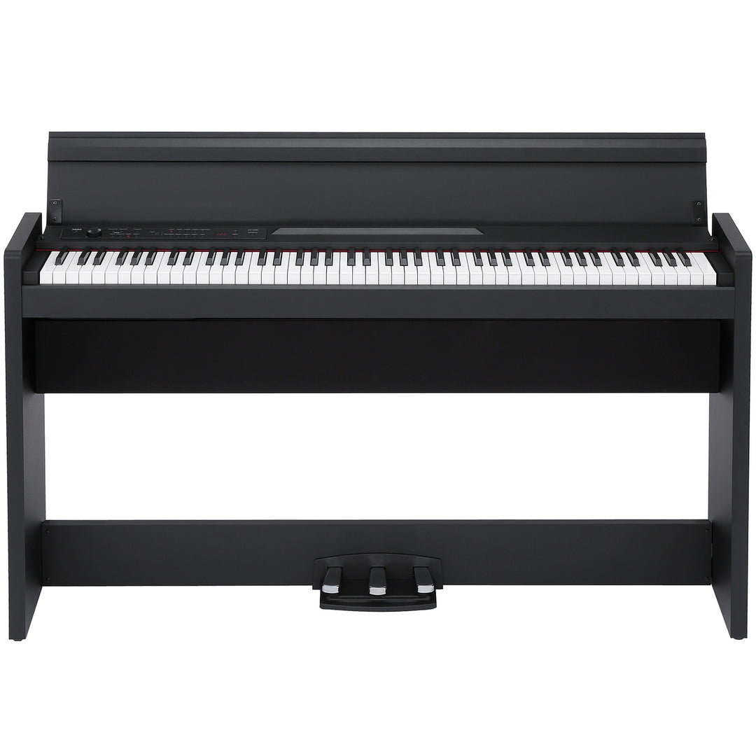 Korg LP380 88-Key RH3 Action Digital Piano w/ Stand, Pedals, Bench - Black