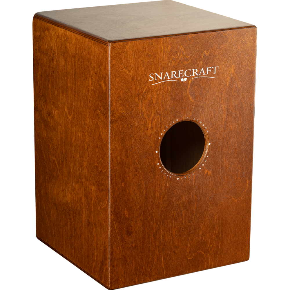 Meinl Percussion- SC80AB-B Snarecraft Cajon 80, Baltic Birch, Almond Birch
