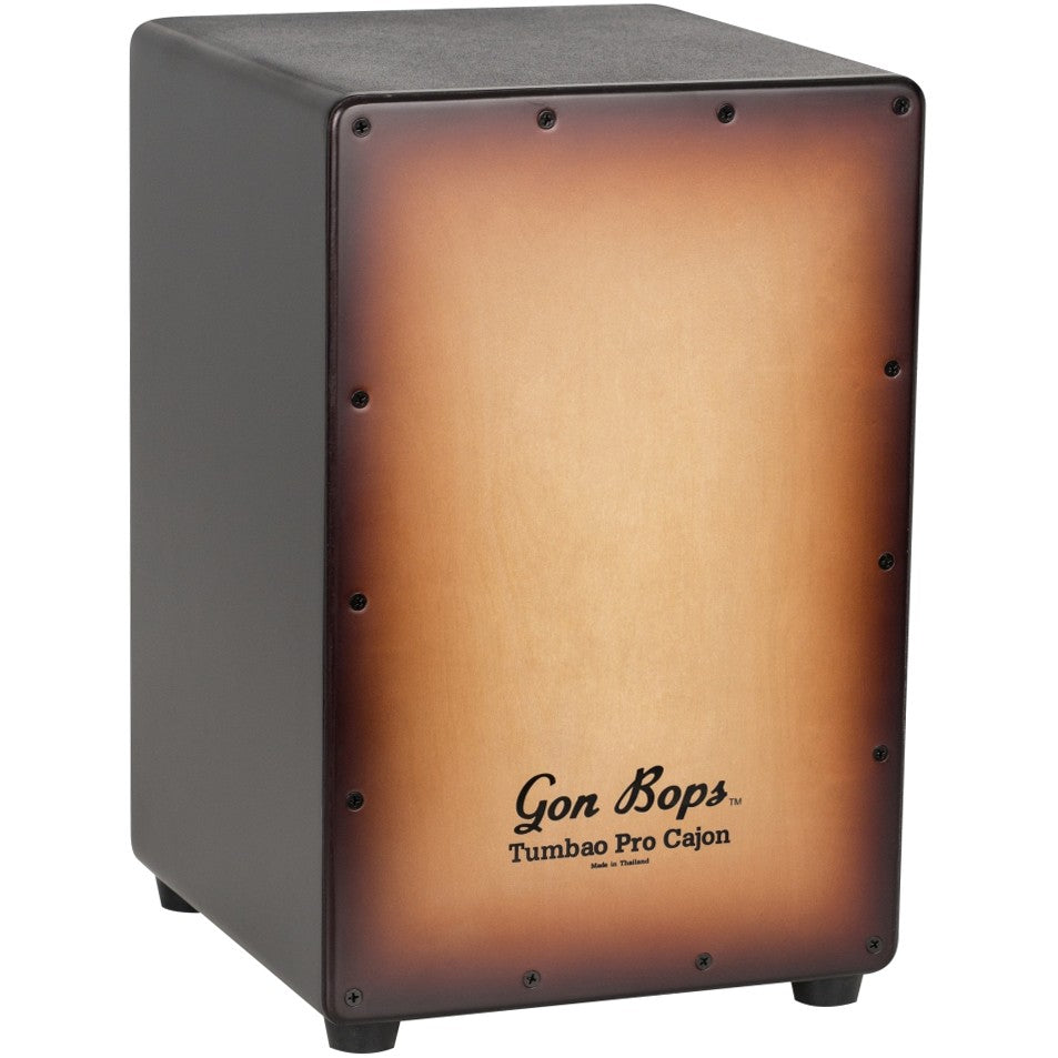 Gon Bops Tumbao Pro Cajon (Burnt Toast Burst)