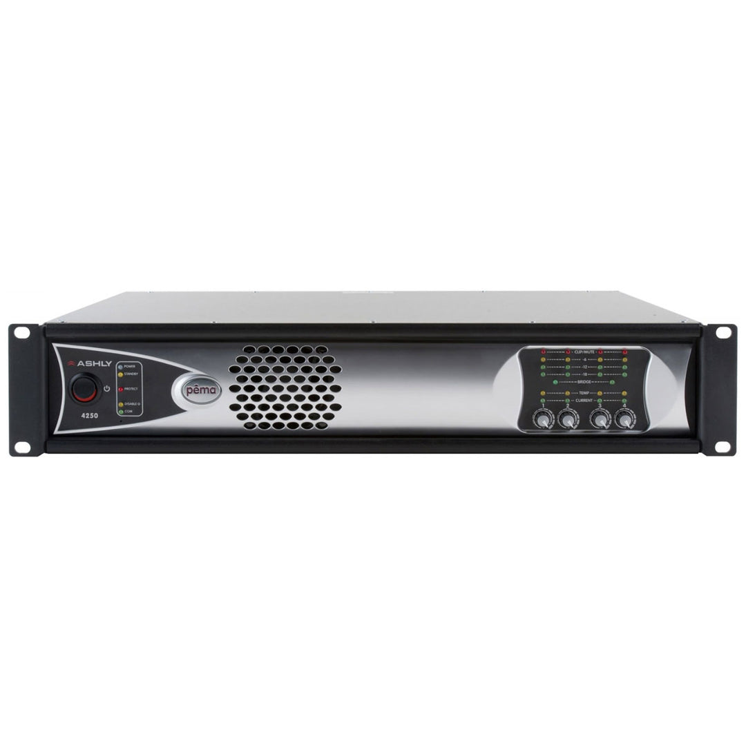 Ashly 8x8 Processor + 4ch Amp (250w/ch@70V)
