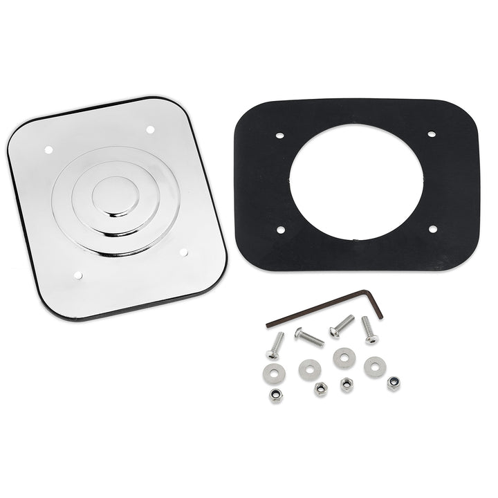 PDP PDAXBDMPLATE-CR Bass Drum Mount Hole Cover Plate - Chrome