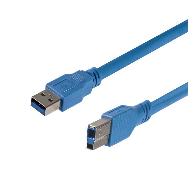Startech USB3SAB10 USB 3 Cable 10 ft Blue