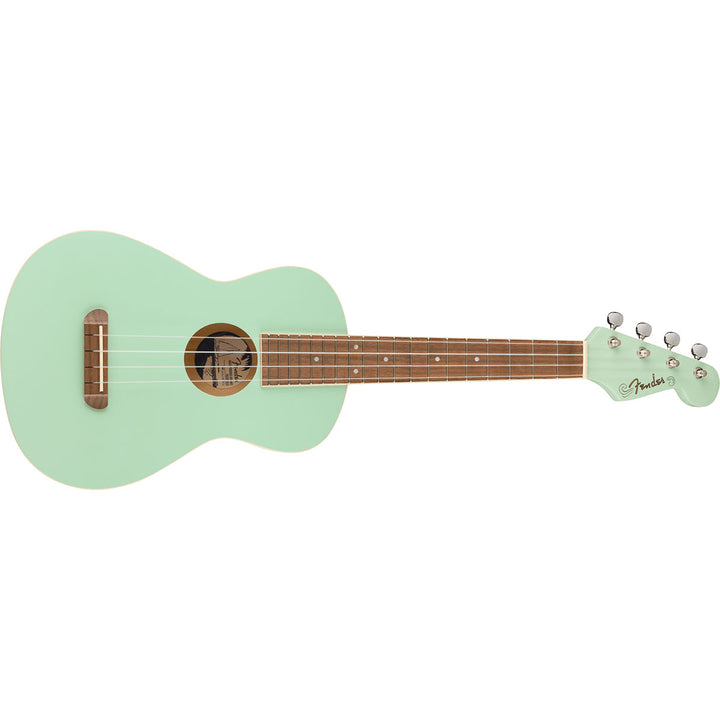 Fender Avalon Tenor Ukulele, Walnut Fingerboard - Surf Green
