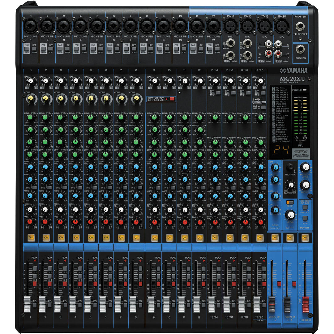 Yamaha MG20XU - Sound Mixer