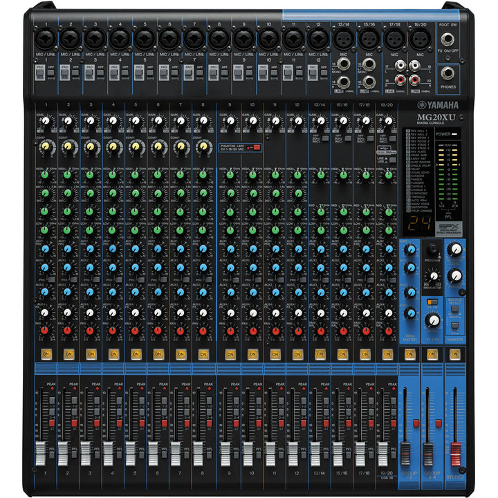Yamaha MG20XU - Sound Mixer