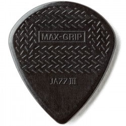 Dunlop 471R3S MaxGrip JazzIII Black stiff (24) 1.38 nylon