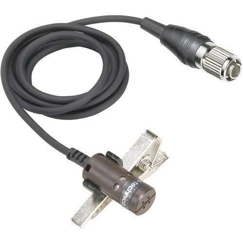 Audio-Technica AT829cH Miniature Cardioid Condenser Lavalier Microphone with 55” Cable w/ cH Connector