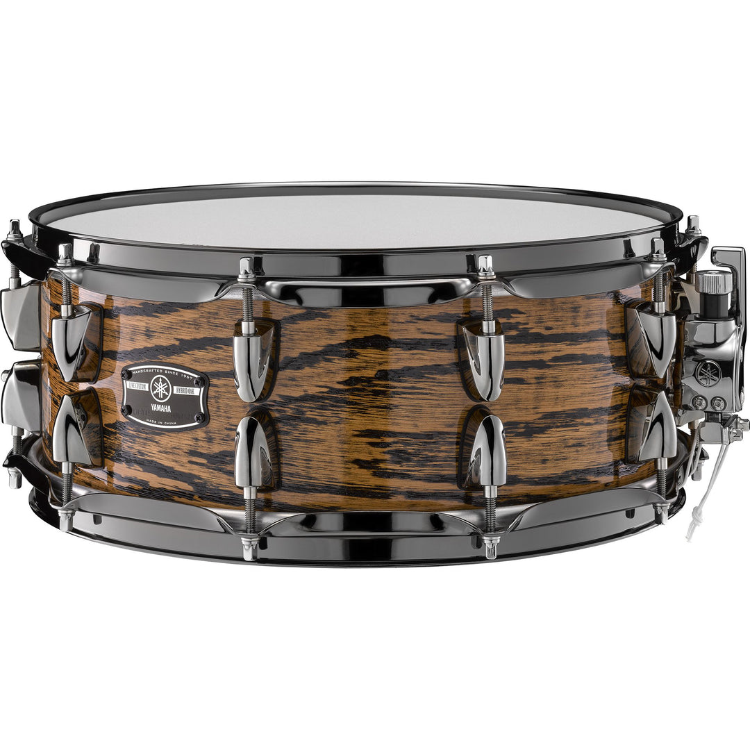 Yamaha LHS1455 Snare Drum Live Custom Hybrid Oak 14” x 5.5” - Uzu Natural