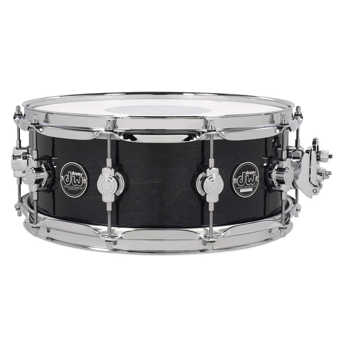 DW Performance Series Snare Drum 5.5x14 Gloss Lacquer - Ebony Stain