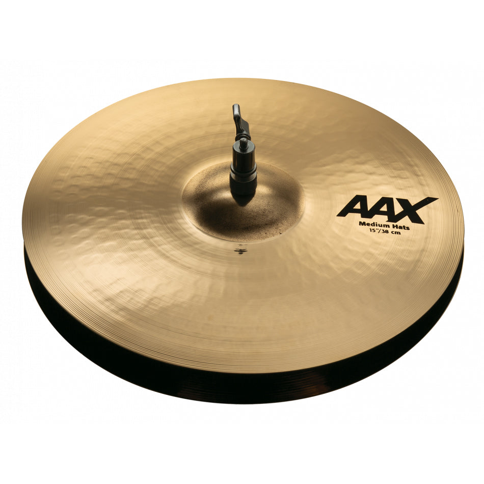 Sabian 21502XCB - 15'' AAX MEDIUM HATS BR.