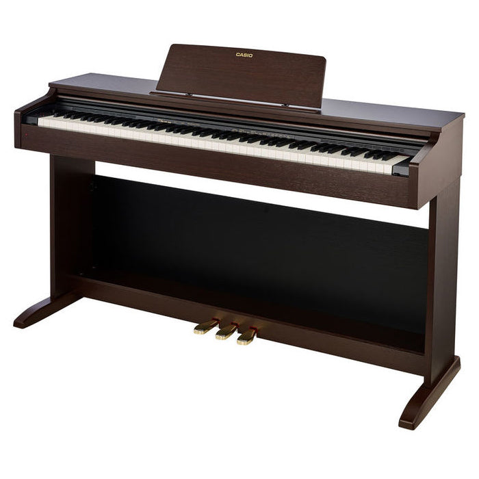 Casio AP-270 Digital 88-Key Piano w/ Cabinet Bench & Pedals - Brown