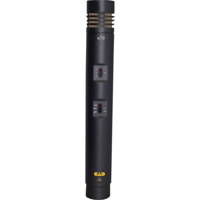 CAD E70 - Cond Mic w/Cardioid&OmniCaps Small Diaphragm